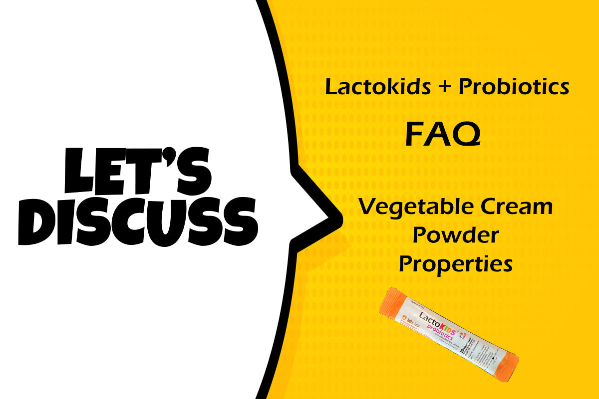 Let's understand a natural property of Lactokids when mixed with water