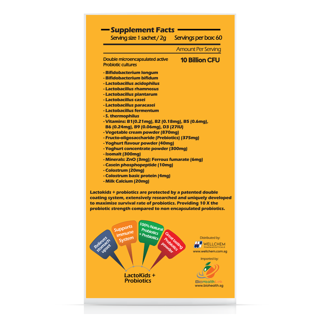 Lactokids + Probiotics