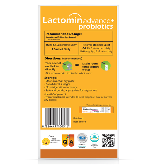 Lactomin advance + Probiotics